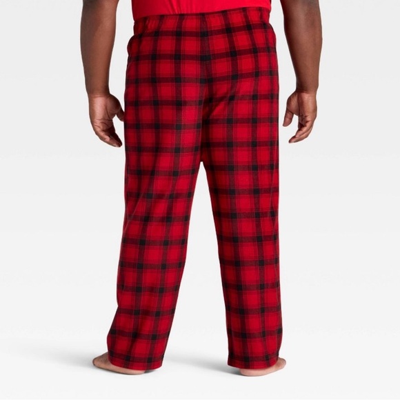 Men's Big & Tall Plaid Pajama Pants - Wondershop™
Red/Black 3XLT - Picture 2 of 4